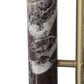 Medici Table Lamp - Merlot Marble