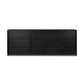 Millie 9 Drawer Dresser - Drifted Matte Black Veneer