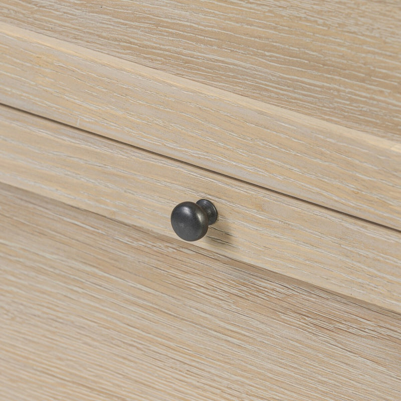 Millie 9 Drawer Dresser - Light Bleach Oak Veneer