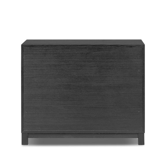 Millie Nightstand - Drifted Matte Black Veneer