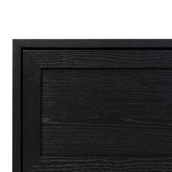 Millie Nightstand - Drifted Matte Black Veneer