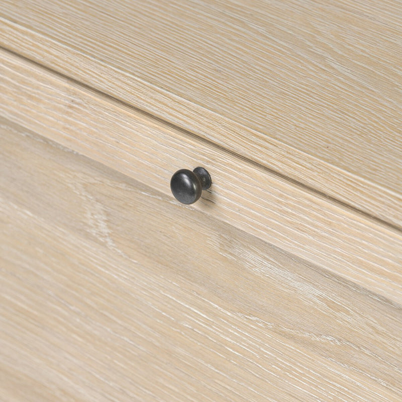 Millie Nightstand - Light Bleach Oak Veneer