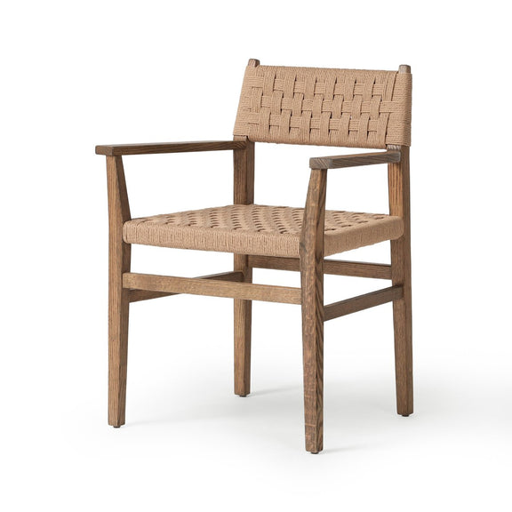 Hamlin Dining Armchair - Double Twisted Paper Cord