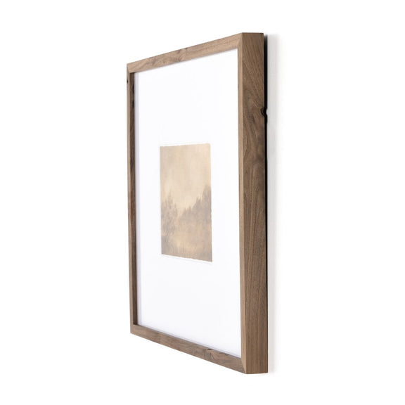Hillside Haze VIII by Aileen Fitzgerald - Rustic Walnut