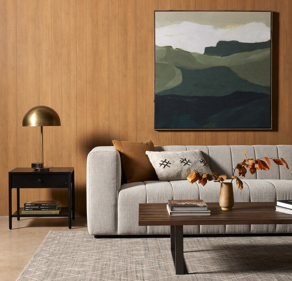Surrey by Dan Hobday - Rustic Walnut Floater
