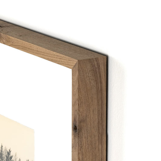 Serene I by Shaina Page - Rustic Walnut