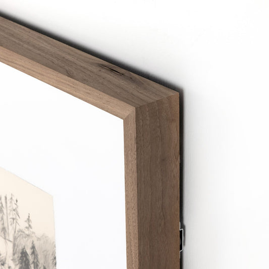 Serene II by Shaina Page - Rustic Walnut