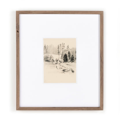Serene II by Shaina Page - Rustic Walnut