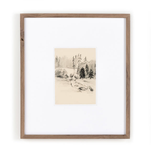 Serene II by Shaina Page - Rustic Walnut