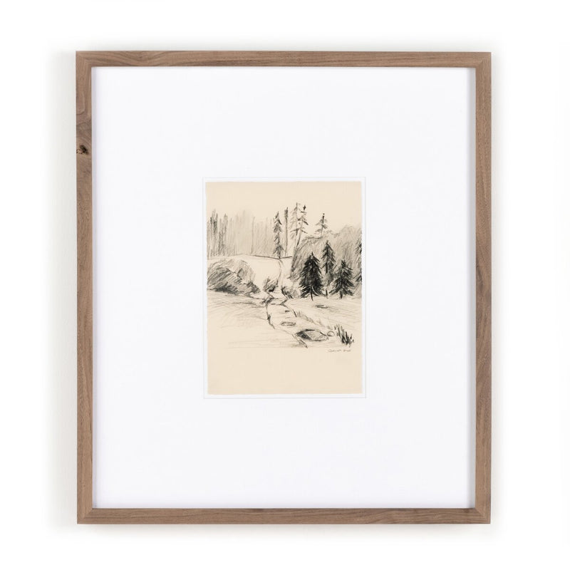 Serene II by Shaina Page - Rustic Walnut