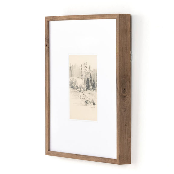 Serene II by Shaina Page - Rustic Walnut