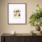 Serene III by Shaina Page - Rustic Walnut