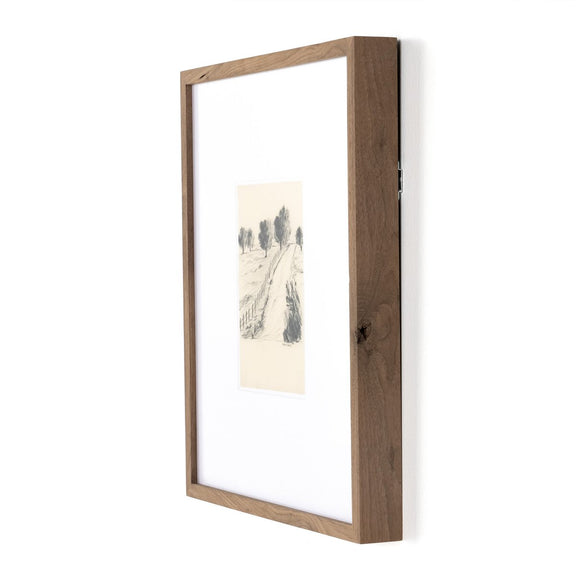 Serene III by Shaina Page - Rustic Walnut