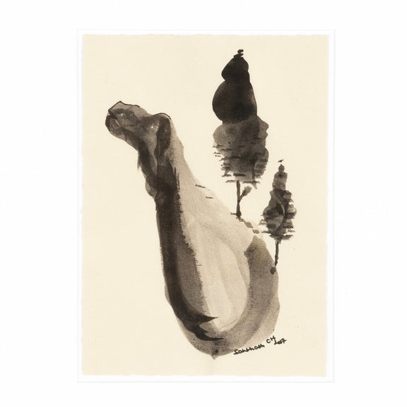 Double by Santhosh CH - Rustic Walnut