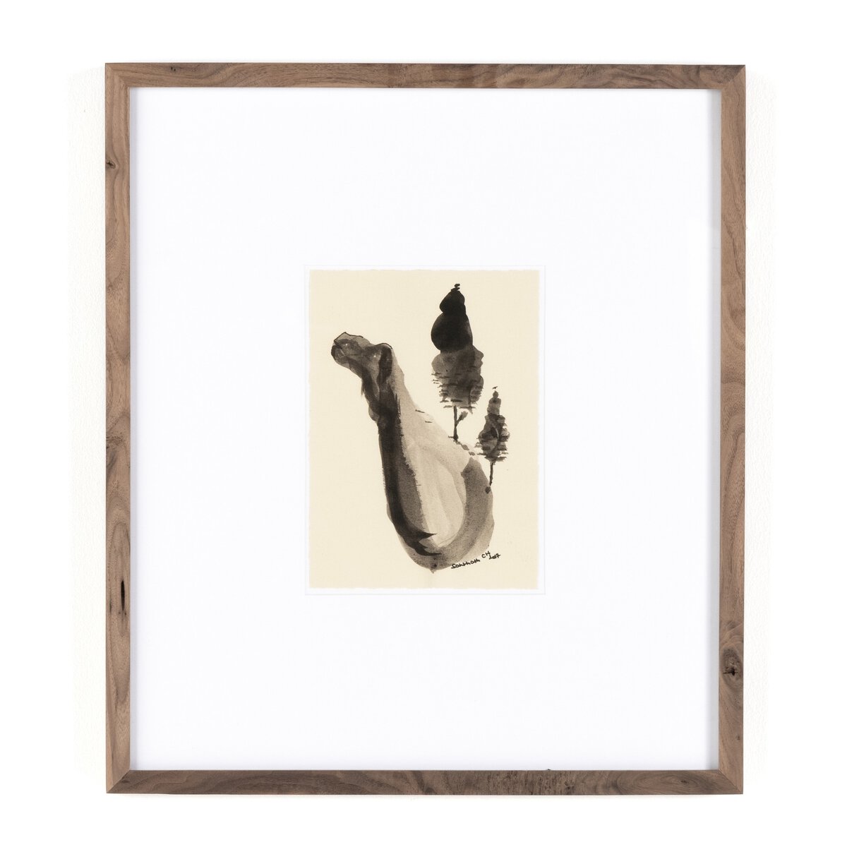 Double by Santhosh CH - Rustic Walnut