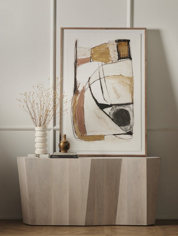 Mixed Media by Dan Hobday - Rustic Walnut