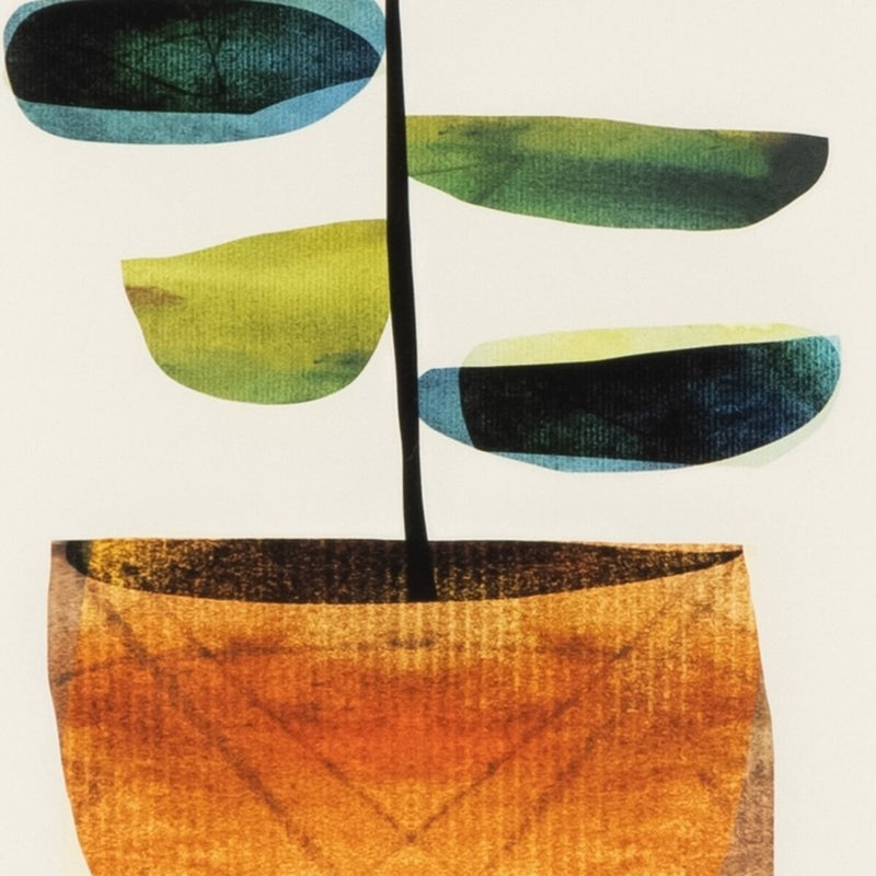 Pot Plant I by Dan Hobday - White Oak