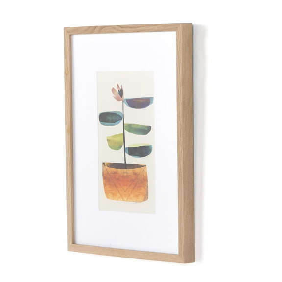 Pot Plant I by Dan Hobday - White Oak