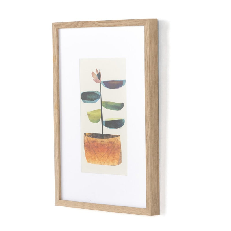 Pot Plant I by Dan Hobday - White Oak