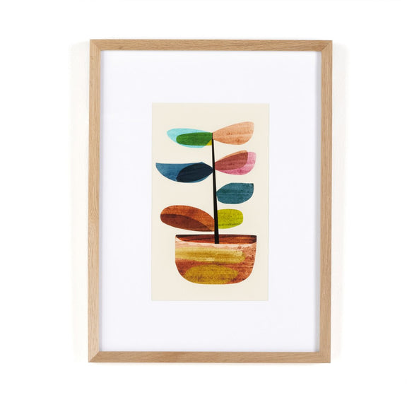 Pot Plant II by Dan Hobday - White Oak