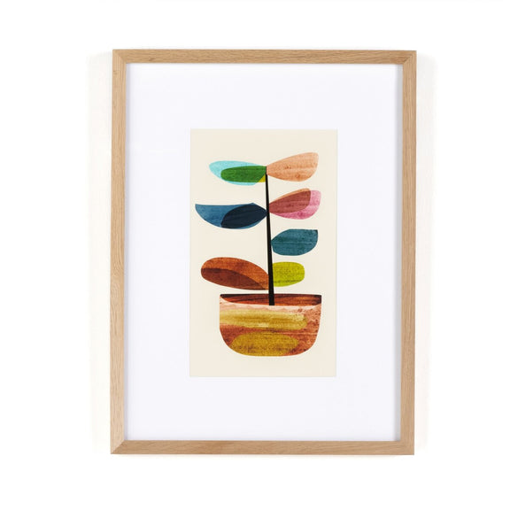Pot Plant II by Dan Hobday - White Oak