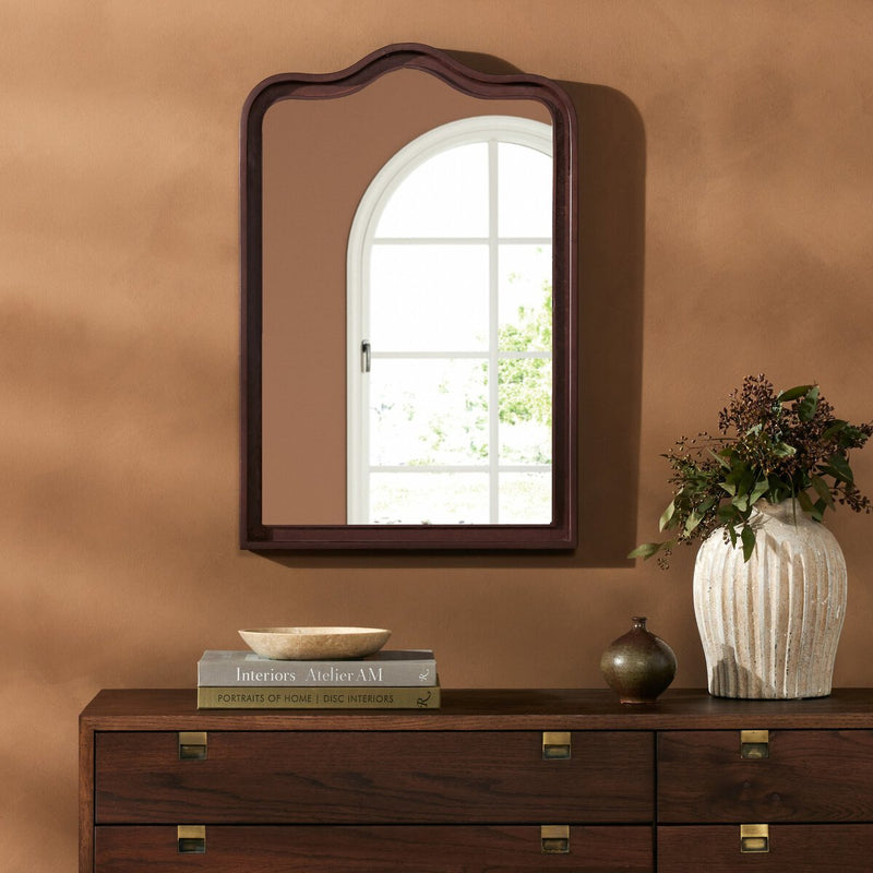Effie Mirror - Rustic Iron