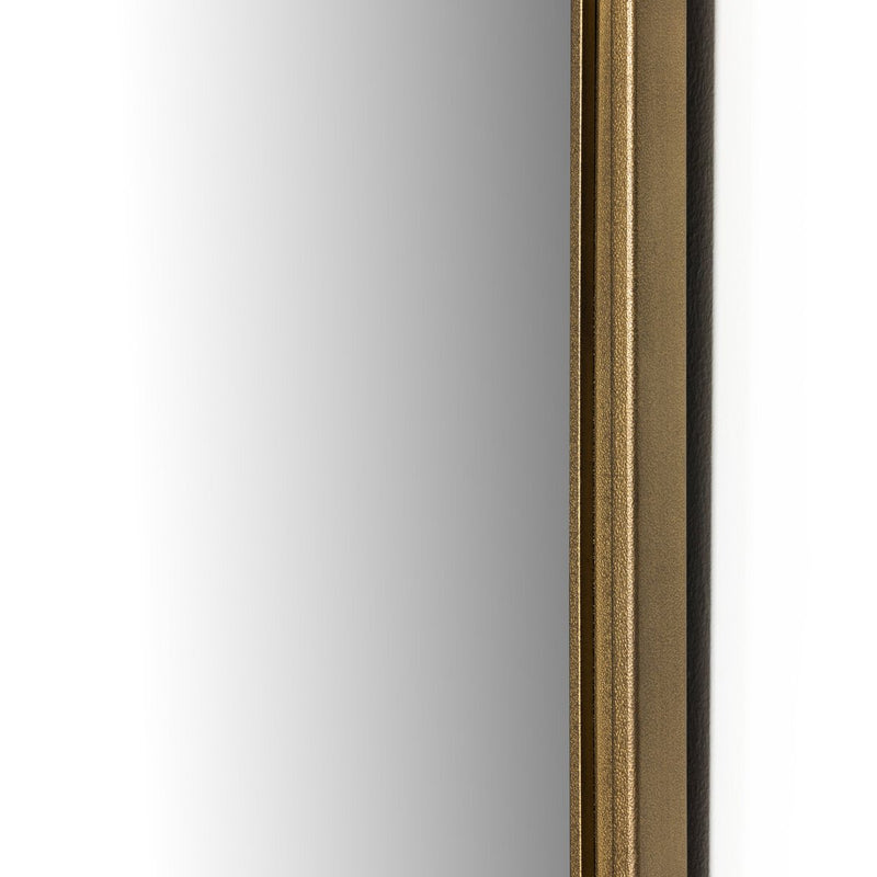 Effie Mirror - Raw Antique Brass Iron