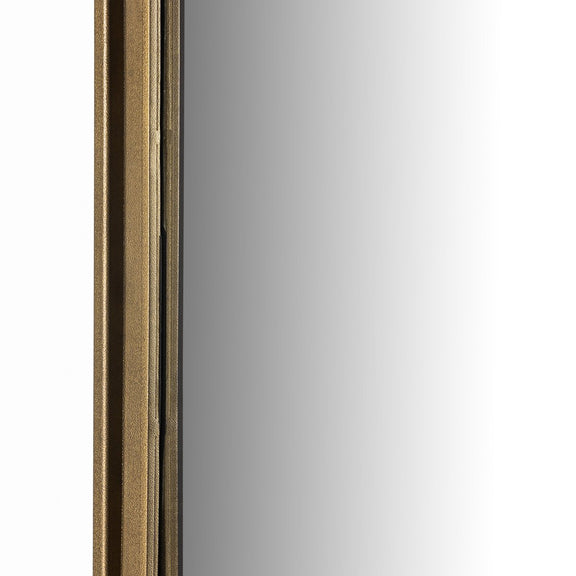 Effie Mirror - Raw Antique Brass Iron
