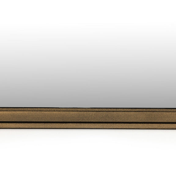 Effie Mirror - Raw Antique Brass Iron