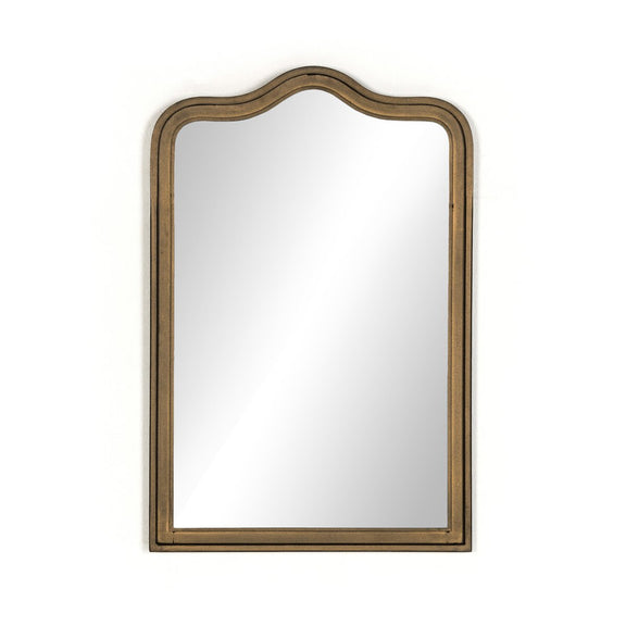 Effie Mirror - Raw Antique Brass Iron