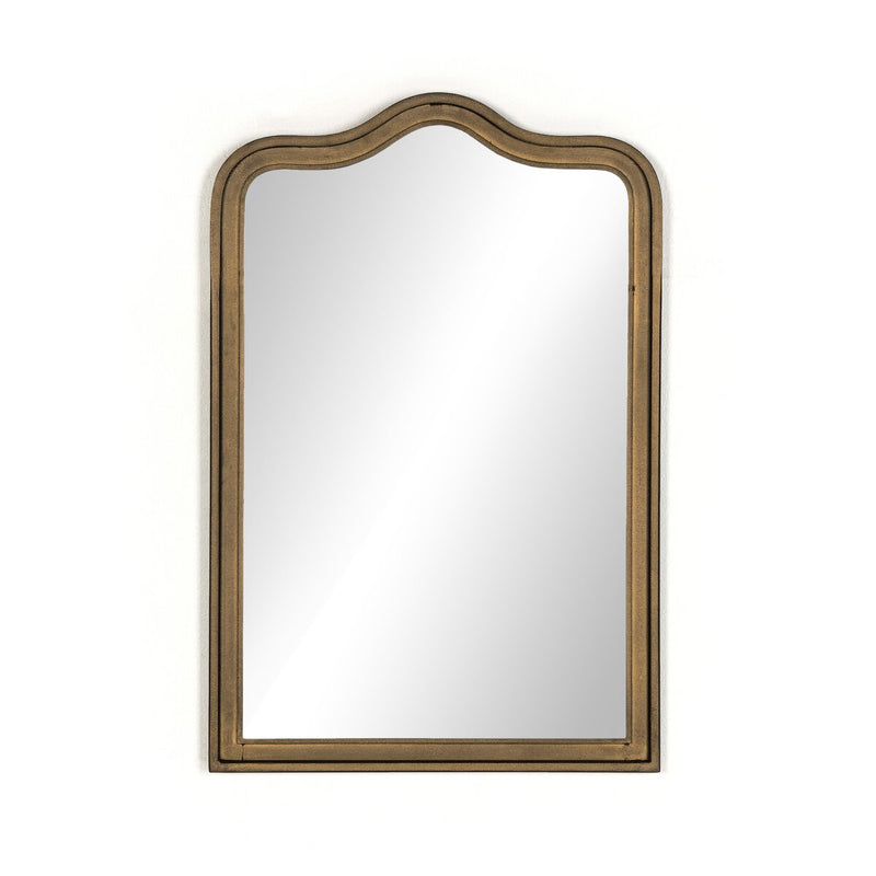 Effie Mirror - Raw Antique Brass Iron