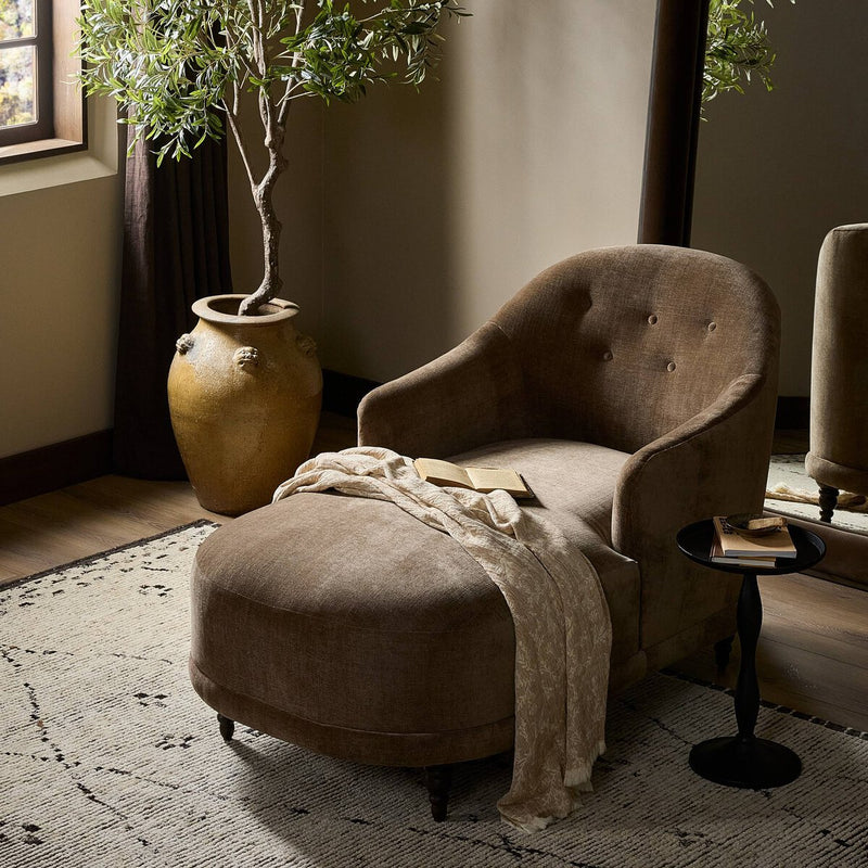 Marnie Chaise Lounge - Altair Mushroom