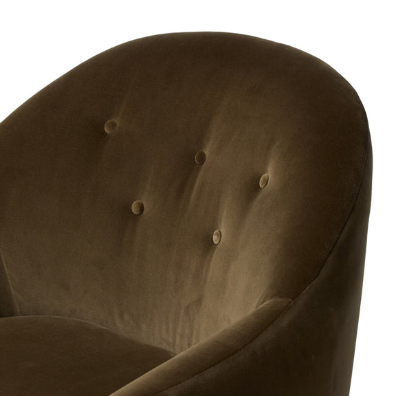 Marnie Chaise Lounge - Surrey Olive