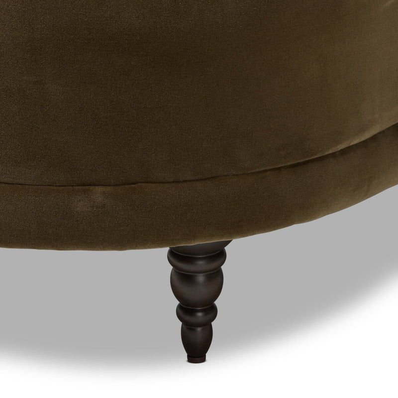 Marnie Chaise Lounge - Surrey Olive