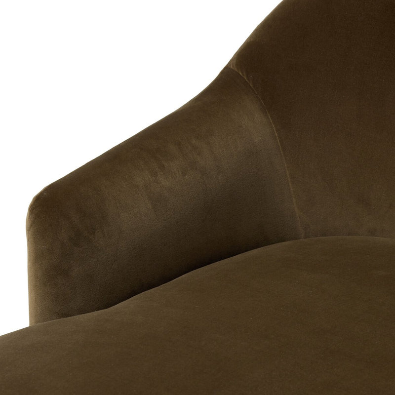 Marnie Chaise Lounge - Surrey Olive