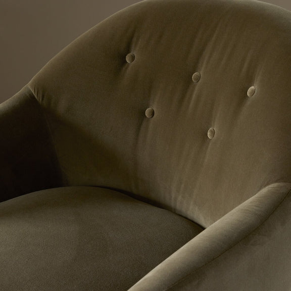 Marnie Chaise Lounge - Surrey Olive