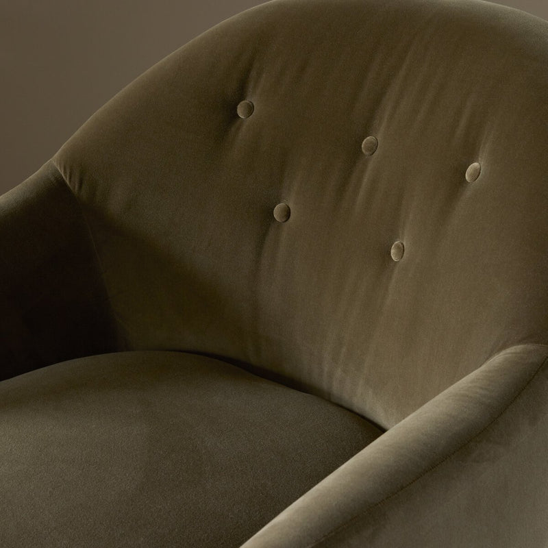 Marnie Chaise Lounge - Surrey Olive