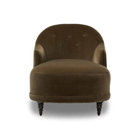 Marnie Chaise Lounge - Surrey Olive