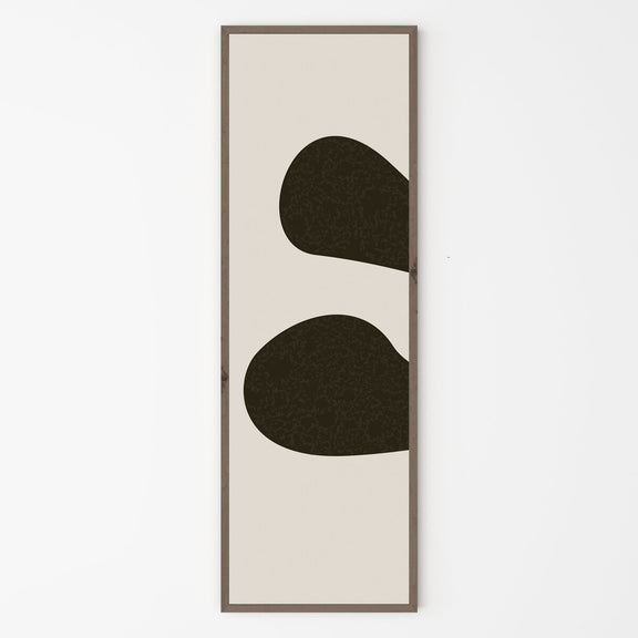 Organic Shape I Set by FH Art Studio - Rustic Walnut