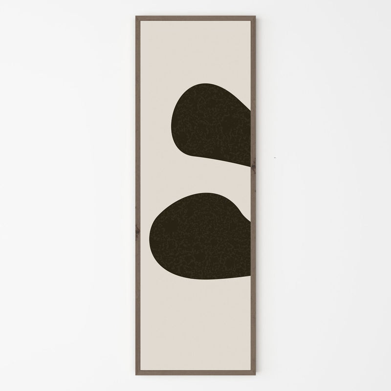 Organic Shape I Set by FH Art Studio - Rustic Walnut