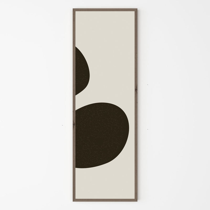 Organic Shape I Set by FH Art Studio - Rustic Walnut