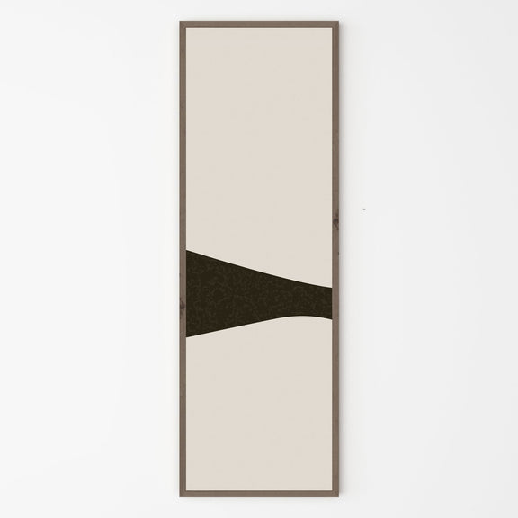 Organic Shape I Set by FH Art Studio - Rustic Walnut