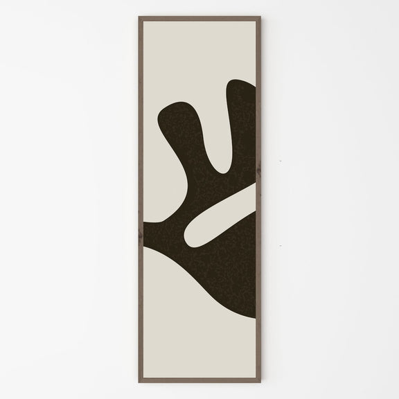 Organic Shape I Set by FH Art Studio - Rustic Walnut