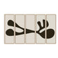 Organic Shape I Set by FH Art Studio - White Oak