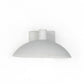 Santorini Sconce - Matte White Plaster