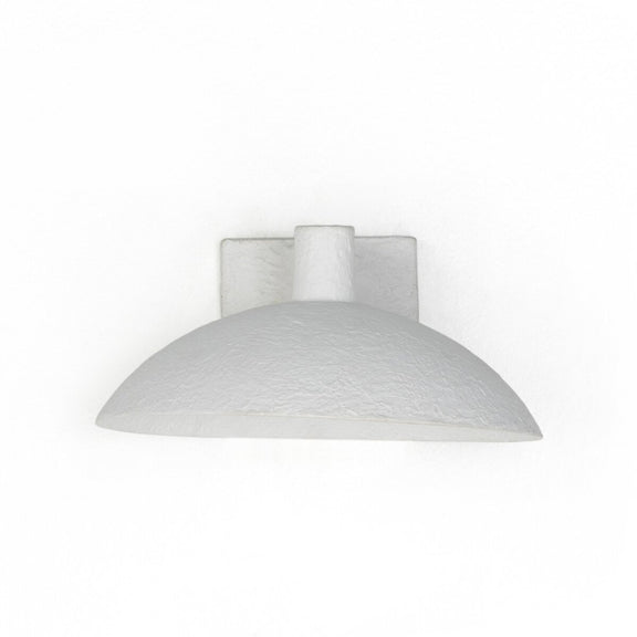 Santorini Sconce - Matte White Plaster