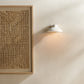 Santorini Sconce - Matte White Plaster