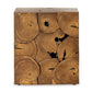 Tomlin Outdoor End Table - Teak Root