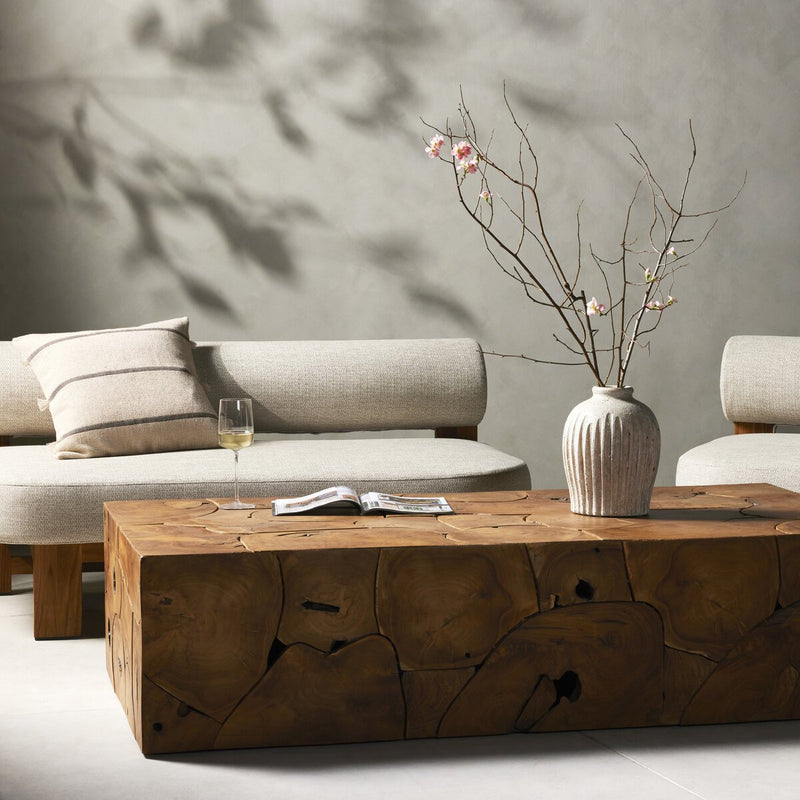 Tomlin Outdoor Coffee Table - Teak Root