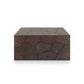 Tomlin Outdoor Coffee Table - Stained Saddle Brown